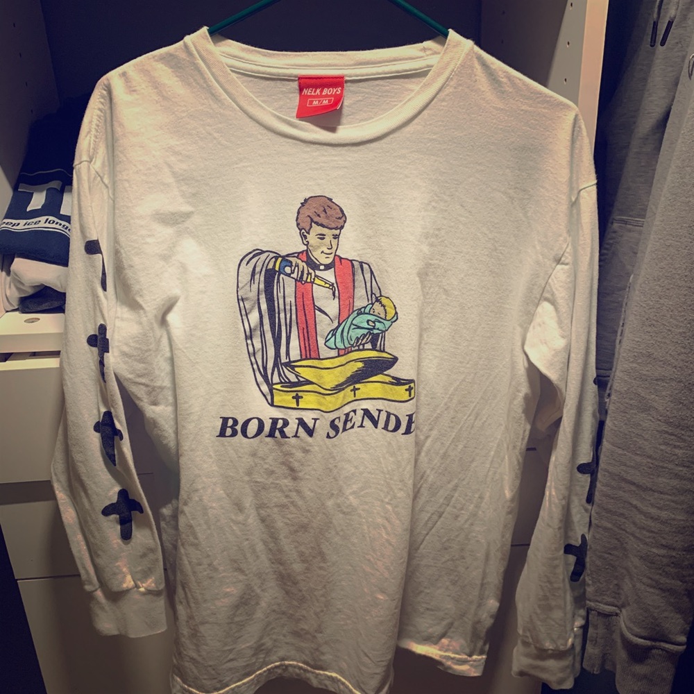 NELK BOYS FULLSEND longsleeve tee size medium